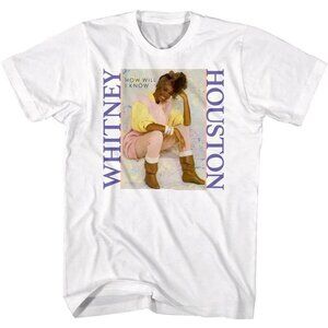 Whitney Houston How Will I Know Single Retro Pop Music Fan Graphic T-Shirt 181